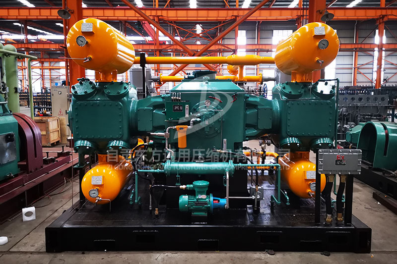 Coke oven gas compressor